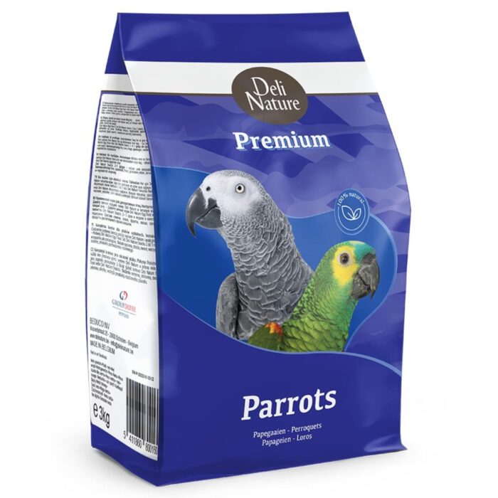 suurpapagoide seemnesegu Deli Nature Parrots Premium