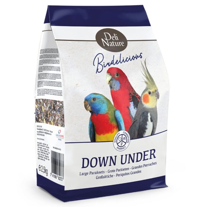 seemnesegu nümfkakaduudele Deli Nature BD Down Under Large Parakeets