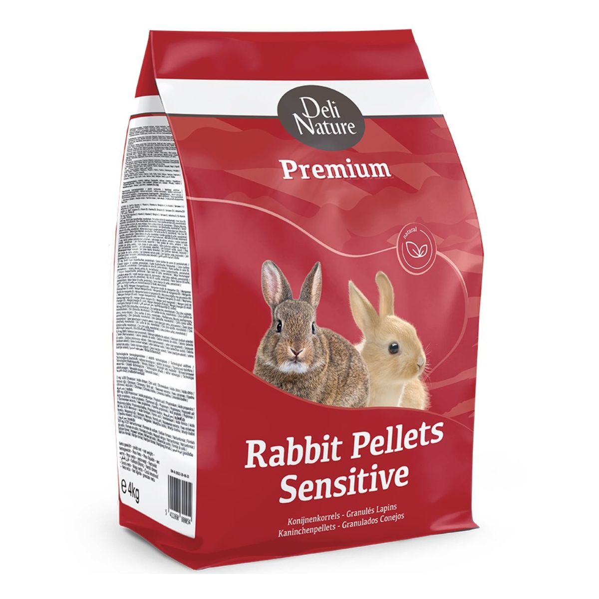 graanultoit küülikutele deli nature rabbit pellets sensitive premium
