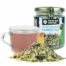papagoi tee parrot tea leaves and blossom