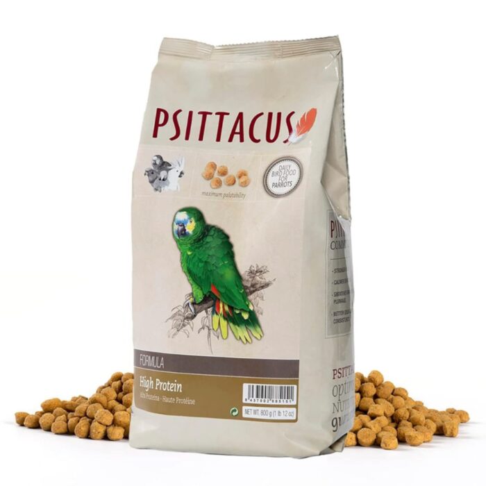 graanultoit papagoidele psittacus high protein 800 g