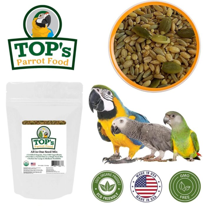 Seemned TOP's Organic All-in-One Seed Mix M/L Parrots