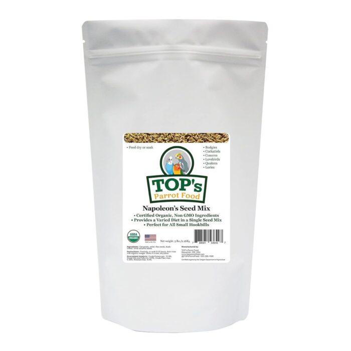 Seemned TOP's Parrot Napoleon Seed Mix Small Parrots