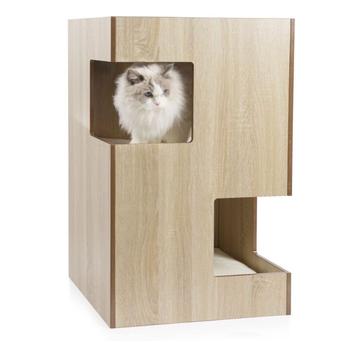 Canadian Cat Castle kassimööbel Beige - Image 3