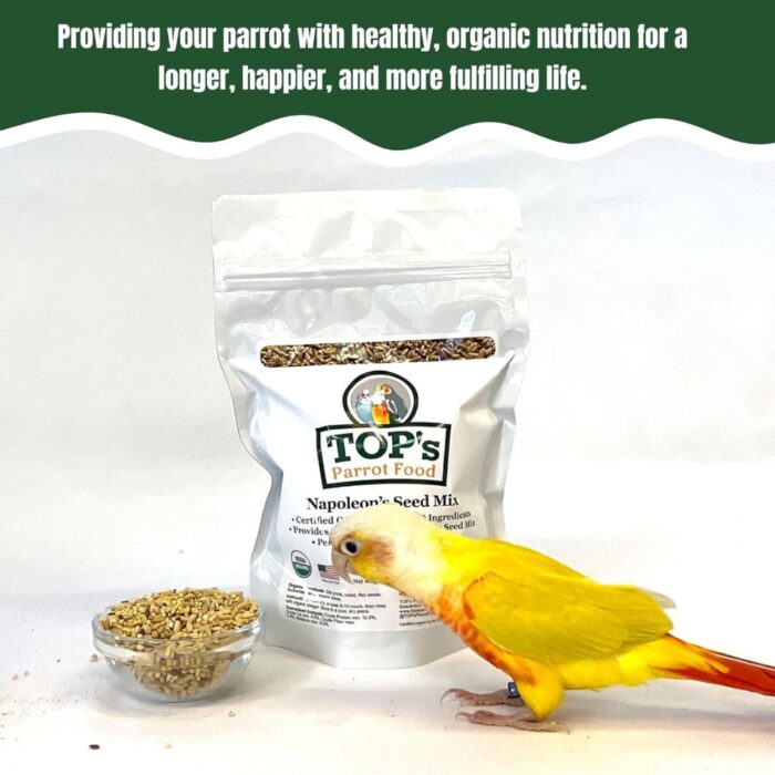 Seemned TOP’s Parrot Napoleon Seed Mix Small Parrots 2,27 kg - Image 5