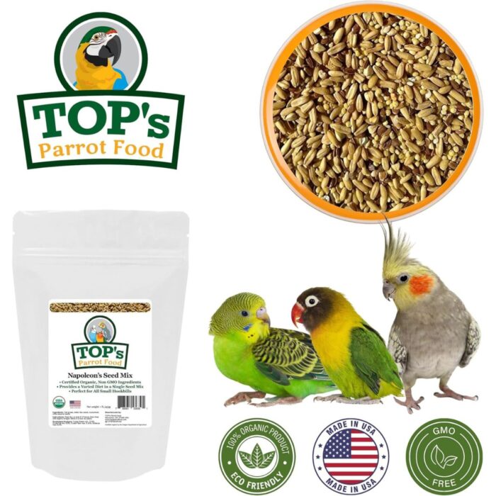 Seemned TOP's Parrot Napoleon Seed Mix Small Parrots