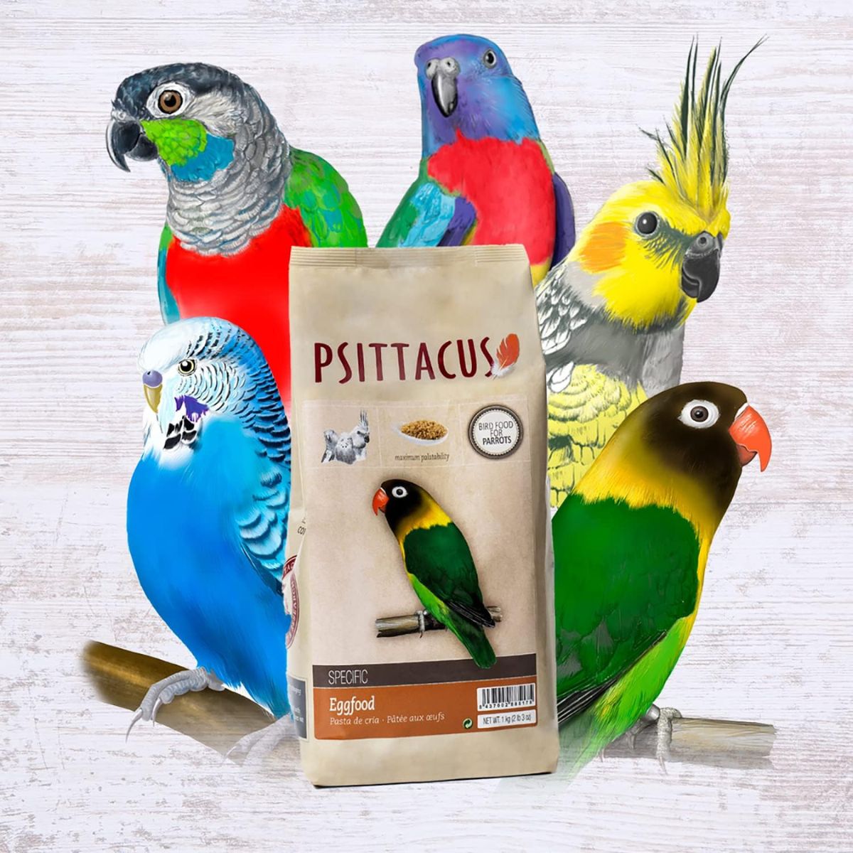 Munatoit Psittacus Eggfood 1 kg - Image 3