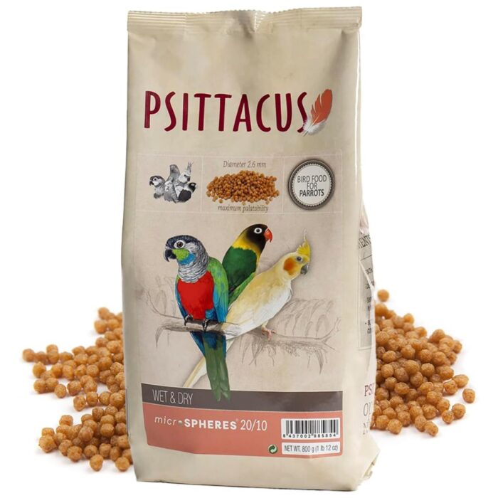 Psittacus Wet & Dry Microspheres 20/10 graanultoit