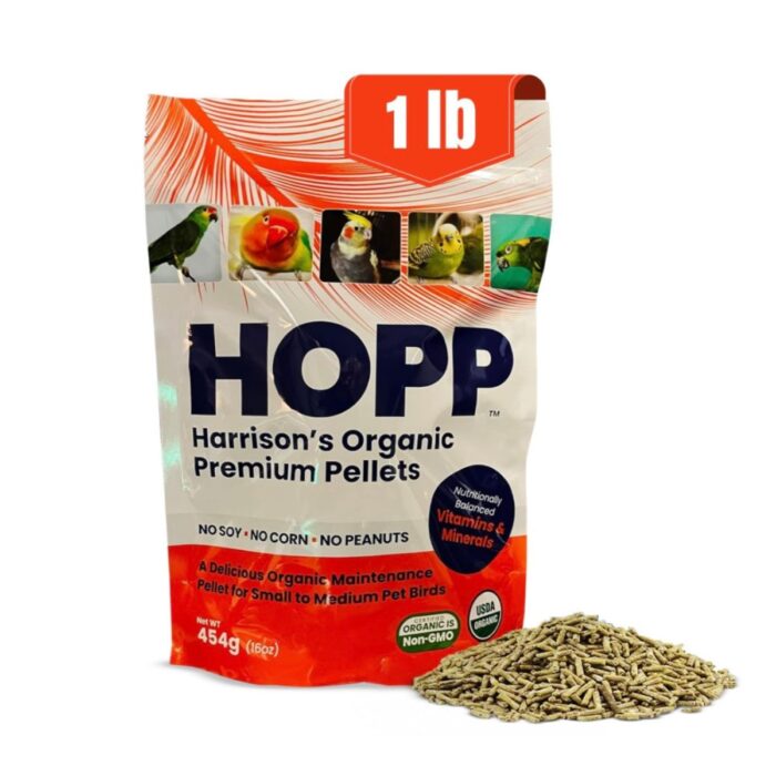 Harrison´s Hopp Pellets papagoide graanultoit
