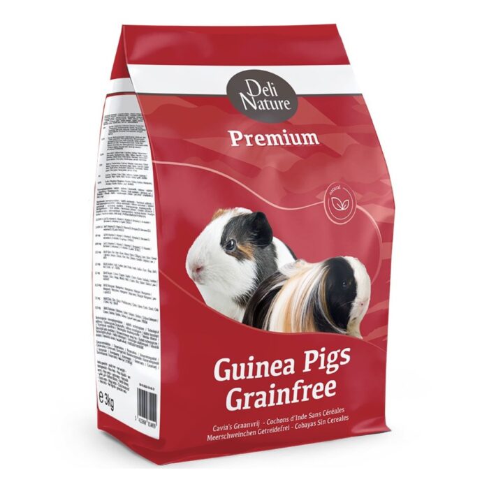 Toidusegu merisigadele Deli Nature Guinea Pigs Grainfree Premium