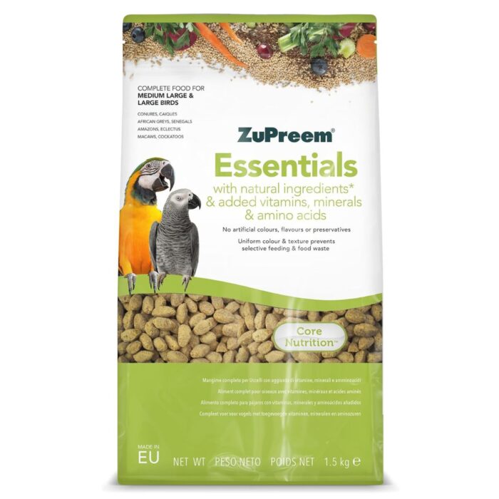 Graanultoit Zupreem Essentials Large Birds