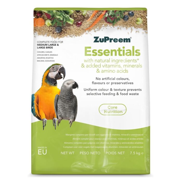 Graanultoit Zupreem Essentials Medium/Large