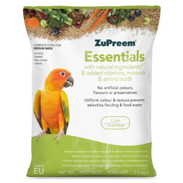 Graanultoit Zupreem Essentials Medium Birds