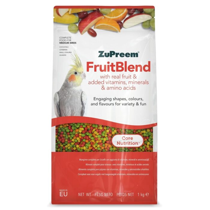 Graanultoit Zupreem Fruit Blend Medium Birds