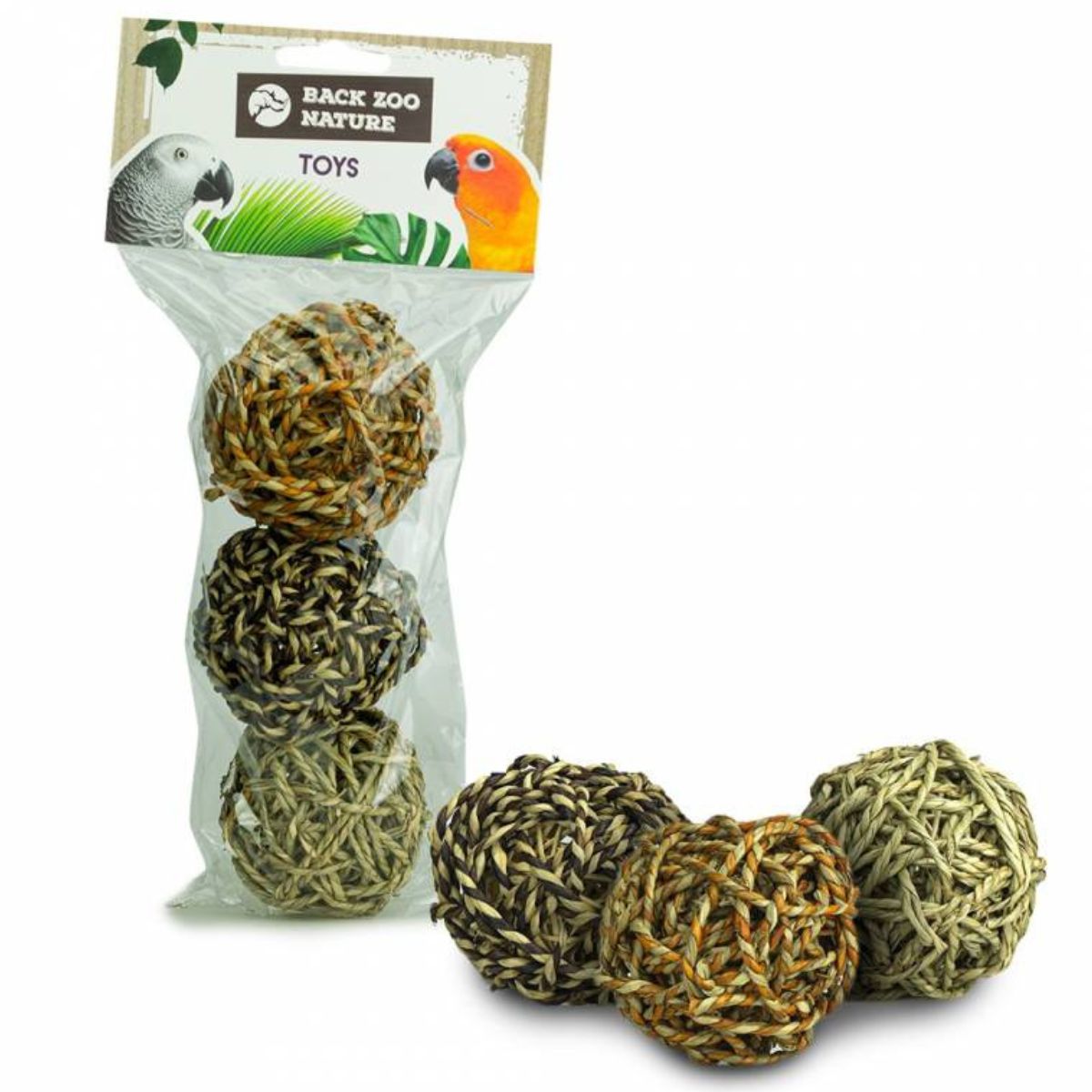 Suured meriheinast punutud pallid