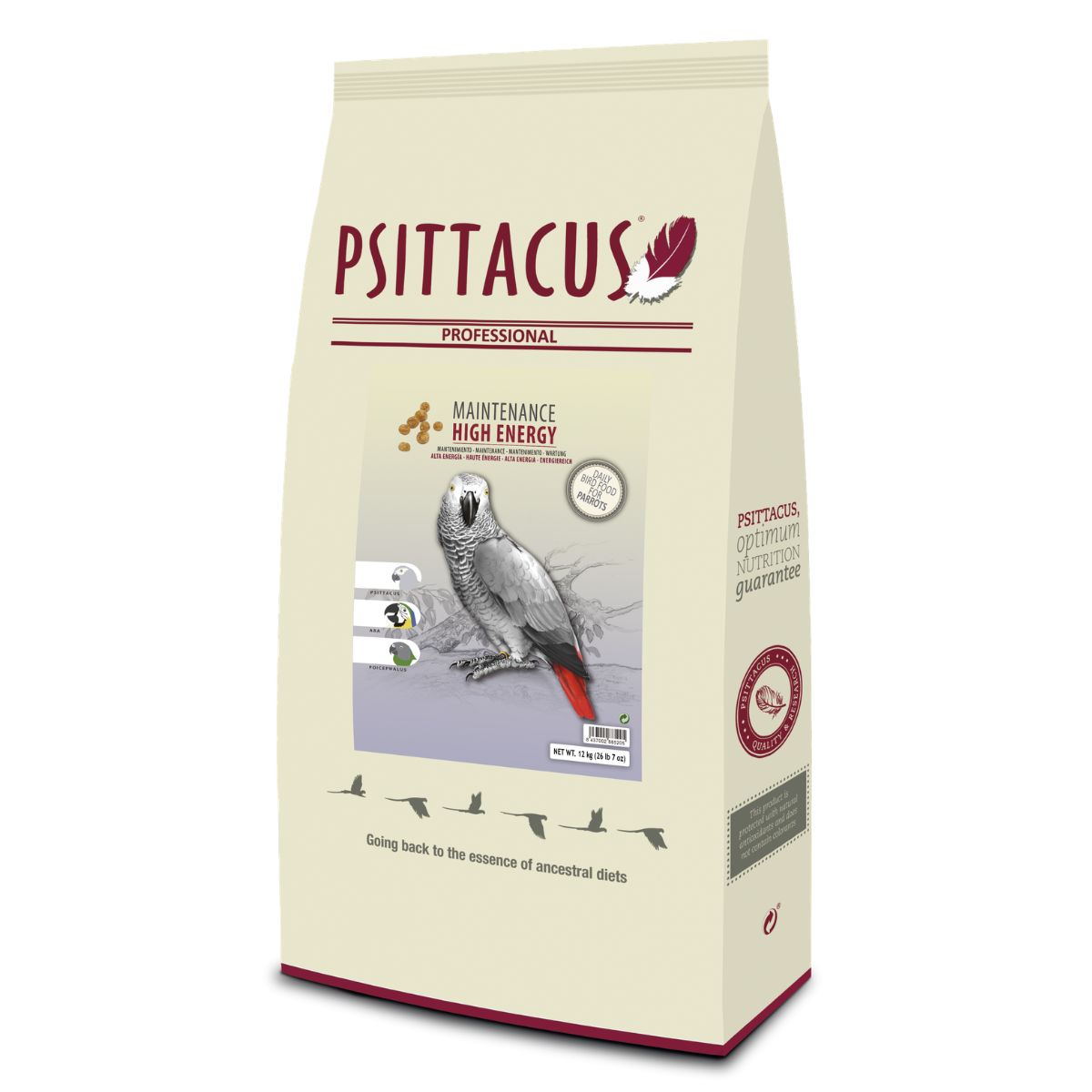 Graanultoit Psittacus High Energy 12 kg
