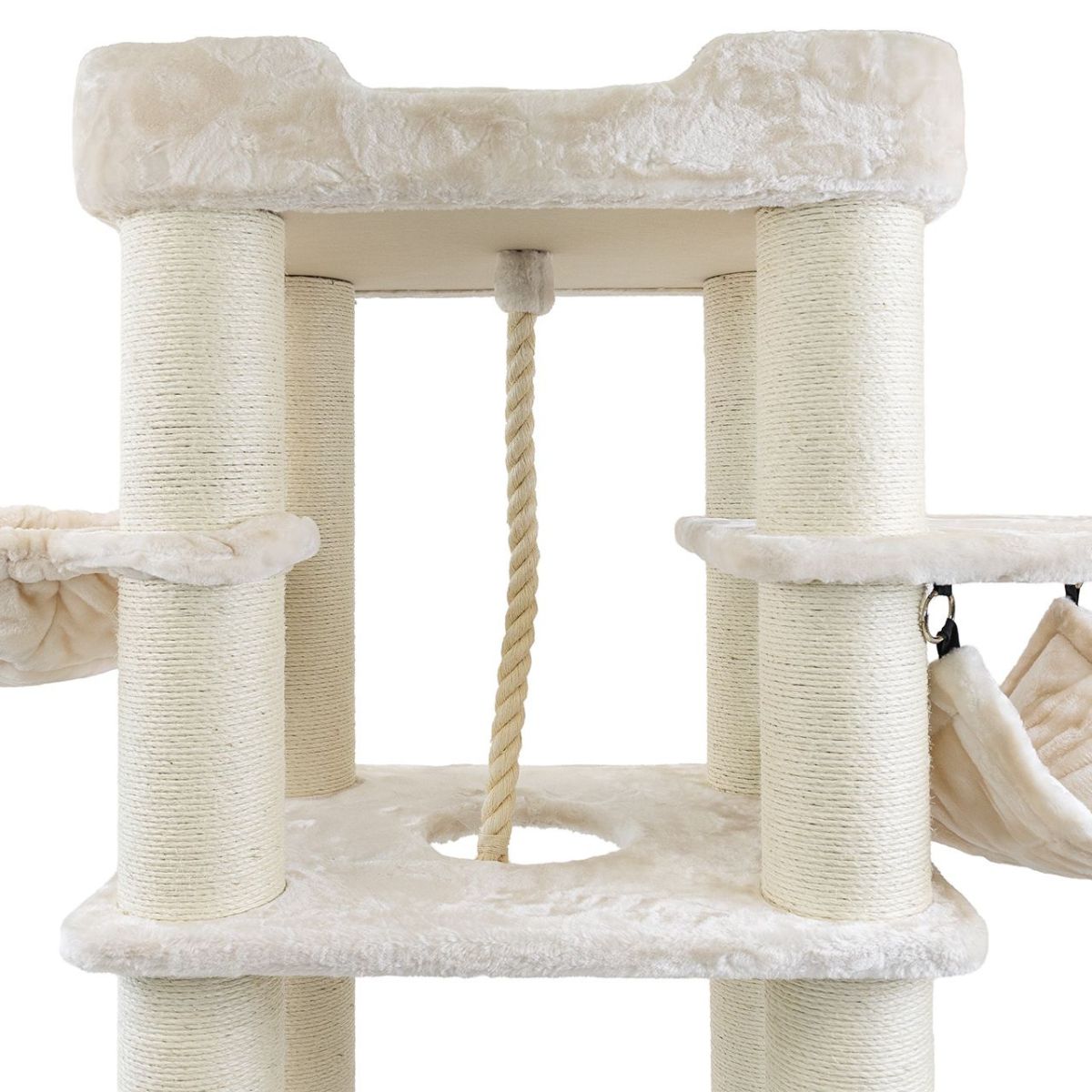 Suur kassi kraapimispuu Canadian Cat Aspen Beige 180 cm - Image 7