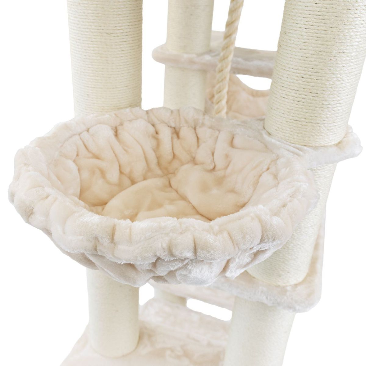 Suur kassi kraapimispuu Canadian Cat Aspen Beige 180 cm - Image 2